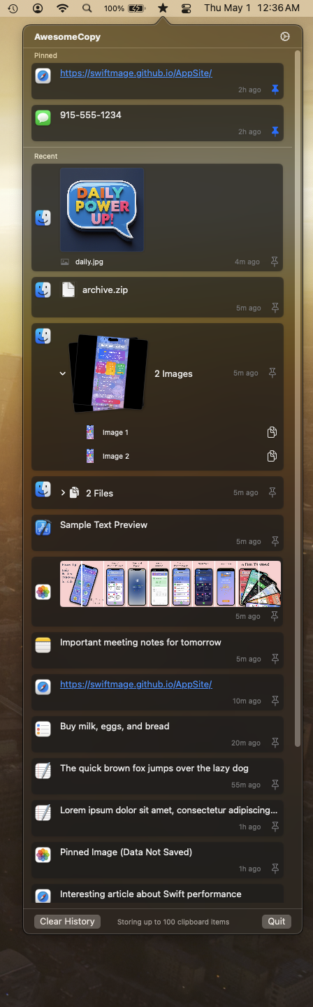 Awesome Copy Screenshot 8